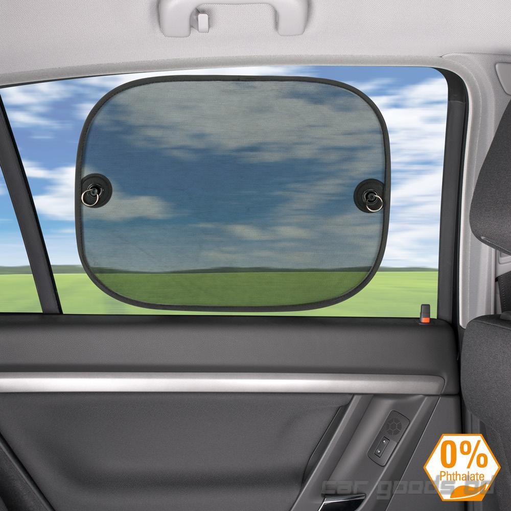 2 pcs Car Sun Shade- Black