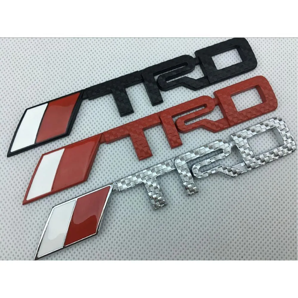 3D Metal TRD Logo