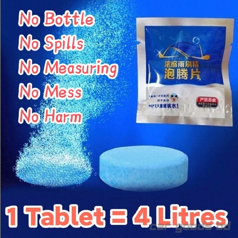 Super Concentrated Car Windscreen Cleaner Tablet Universal Automobile Glass Water Dust Stain Remover Windshield Washer wiper