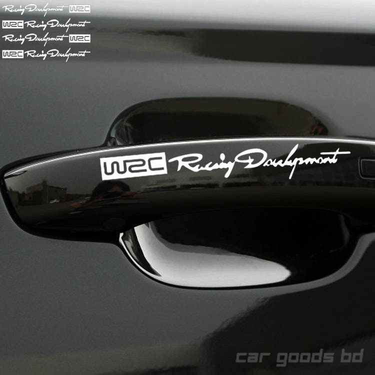 Car Decorative Sticker Car Door Handle Sticker Reflective Decal